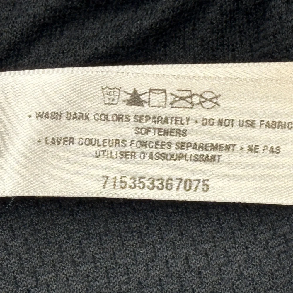 Patagonia Capilene Base Layer Pants Mens XL Black Long Johns Made in USA 44292